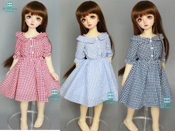 BJD аксесоари стоп-моушън дрехи рокля за момичета, подходящи 1/4 bjd кукла мода темперамент рокля
