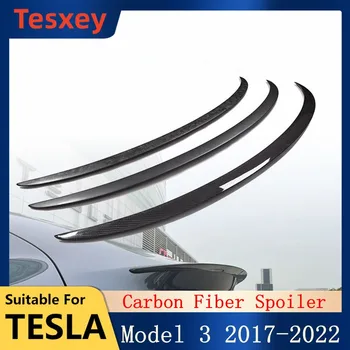 Опашката Спойлер от 100% на този въглеродни влакна За Tesla Mode 3 2017-2022