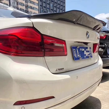 за BMW новата 5 Серия G30 спойлер 2018 2019 година гланцово задно крило от въглеродни влакна R стил спойлер 4-врати-аксесоари