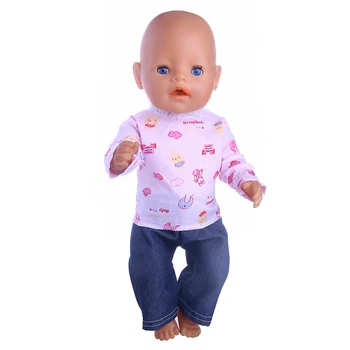 Нова Мода стоп-моушън Дрехи, костюм от 2 теми, скъпа облекло за 18-инчовата американската Кукла, най-добрият Подарък за Рожден Ден за Деца