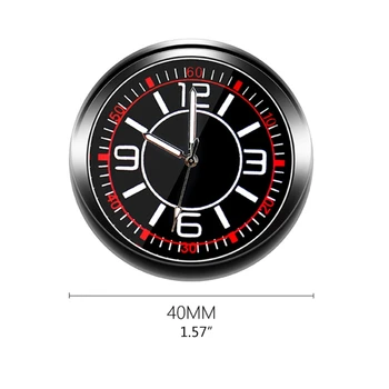Светещи Кварцов Часовник T3ED, Регулируеми Автомобилни Джобен Часовник, Точен Дисплей за автомобилната Арматурното табло