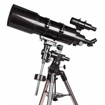 ПО 750150 / 1200150 Професионален Астрономически Телескоп-Рефрактор за мобилен телефон / Telescopio за гледане на Луната и Растения