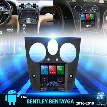 2din Android авто радио За Bentley Bentayga 2016-2019 Автомобилен GPS Навигация централен блок Стерео приемник DVD Мултимедиен Плеър