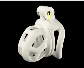 Mamba Мъжки Целомъдрието Устройство Супер Лек 3D Печатни Кобра Петел Клетка С 4 Извити Пенис Пръстен Секс Играчки За Мъже A520-1