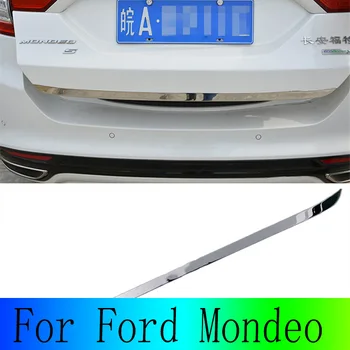 За Ford Mondeo Капака На Багажника На Колата Защитна Лента Ръб На Вратата Протектор Панел Хромирани Елементи 304 Качествени Аксесоари От Неръждаема Стомана