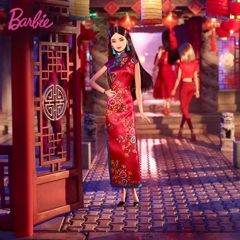 Кукла Барби в Китайски Стил, Страхотна Рокля, Играчка Принцеси за Момичета, Подаръци за Рожден Ден, Играчки за Момичета, Кукла Peluches, уреди за Настройка