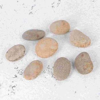 Живопис Камъни за Боядисана камък Детски Камъни Река Ръчно Рисуване Сам Гладки Камъчета Натурални Детски Занаяти Полиране на Добротата