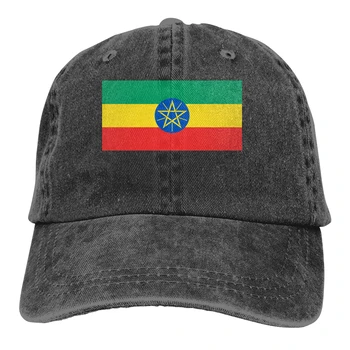 Ковбойская шапка с етиопски флага