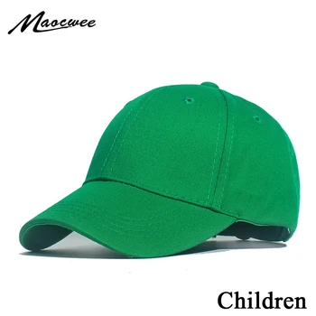 Однотонная Детска бейзболна шапка, Пролетно-лятна Детска Ежедневни бейзболна шапка, Шапки-шапки За Момчета и Момичета, Детски Улични Шапки с козирка за 2-8 години