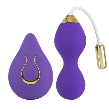 Вибрираща Яйце с 10 Частотными Вибрации USB Зареждане на ученето през Целия Водонепроницаемое Устройство за Женската Мастурбация, Секс-Играчки EK-New