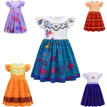 Летни Детски Дрехи за Cosplay, Детски Рокли на Принцеси За Момичета, Ежедневни Облекла, дрехи за момичета от 3 до 10 години, Vestido Robe Fille
