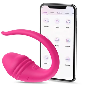 Безжична Bluetooth G Spot Вибратор Вибратор ПРИЛОЖЕНИЕ за Дистанционно Управление Вибратор Носят Вибриращ Колан Секс Играчки за Възрастни Носимые за Жени