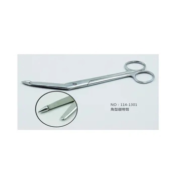 Стоматологични Ъглови бандажные ножици Lister зъболекарски инструмент 7 