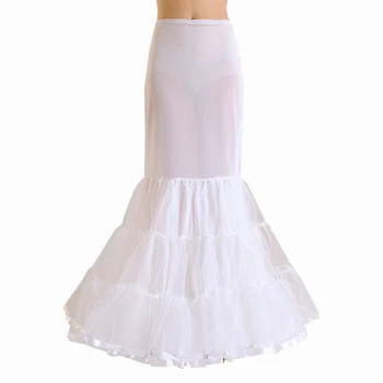 Модно Сватбена Рокля-комбинация от Реколта Слипы Сватбена рокля, пола-балон с обръч в Долната Пола долната пола