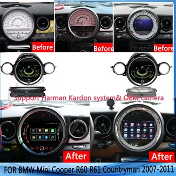 Сензорен Екран, GPS, Android Радио ЗА BMW Mini R60 R61 2007 2008 2009 2010 2011 Автомобилни видео плейъри Автомагнитола Главното Устройство