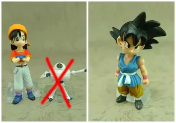 BANDAI Dragon Ball Фигурка на Героя HG Gacha GT1 Пан son Goku Два Редки Излезе от печат Украшение Модел Играчки