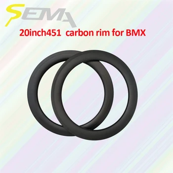 SEMA 20 инча 451 50 мм дълбочина T700 пълен джанти от въглеродни влакна-добро качество от въглеродни влакна джанти за лежачего колела решаващ ръб на пътния под наем