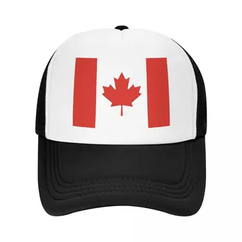 Канадски Шофьора Шапки Канада Флаг Окото Чиста Бейзболна Шапка За Мъже И Жени Хип-Хоп Възстановяване На Предишното Положение Шапки Градинска Облекло