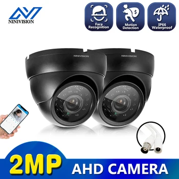 2-Мегапикселова AHD камера 1080P HD Външна Камера за видео наблюдение с Група за Безопасност водоустойчива с IR-CUT 24 IR осветление Аналогова Камера за Нощно Виждане
