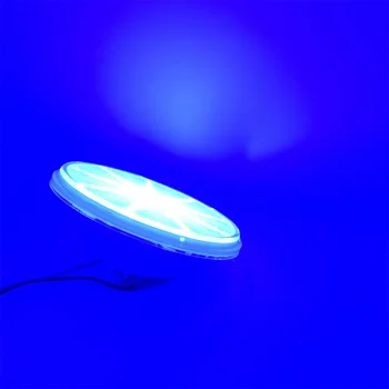 Басейн LED 25 W 40 W 55 W 12 В PAR56 Piscina RGB Цветна Подводна Лампа IP68, Запълнен със Смола, Пластмасова Плоска Повърхност