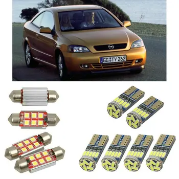Вътрешна led автомобилни фарове За Opel astra g coupe t98 лампи за автомобилни Регистрационни табели 8шт