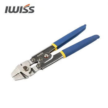 Инструмент за кримпване на кабели IWISS WXS-255 за Кримпване на Риболов с дължина до 2,2 мм (3/32