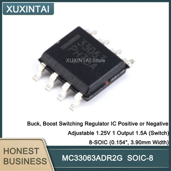 50 бр./лот MC33063ADR2G стъпка надолу, нагоре регулатор смяна на IC Положителен или отрицателен Регулируема 1,25 В 1 изход 1.5 A (switch) 8-SOIC