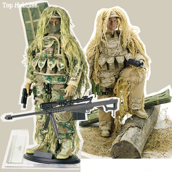 1/6 Мащаба на Армията униформи Набор от Гъвкави 12 инча Пустиня/Джунгли кукла Набор от ABS Wargame Снайперист фигурки на Войници Аниме Модел
