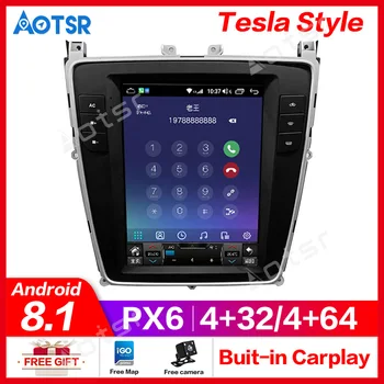 AOTSR Android 8,1 Tesla Автомобилен Мултимедиен GPS Навигация, Радио, Видео и Аудио Плеър За Bentley Speeding Суперспорт 2012-2019 Multim