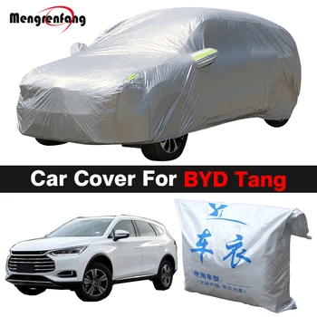 Пълен Авто Калъф За BYD Tang I II 2015-2023 Suv Открит Анти-UV Козирка От Дъжд И Сняг Защитен Калъф Ветрозащитный
