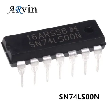10ШТ SN74LS00N DIP14 SN74LS00 74LS00N 74LS00 DIP Интегриран чип